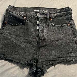 Old Navy Women's Dark Gray Jean Shorts